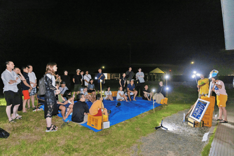 From Osaka: Awaji Island Magical Blue Sea Firefly Night Tour From Namba