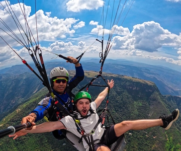 Paragliding Chicamocha Canyon, San Gil