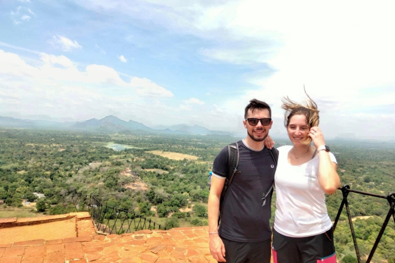 Kandy : Sigiriya Rock Dambulla et parc national de Minneriya