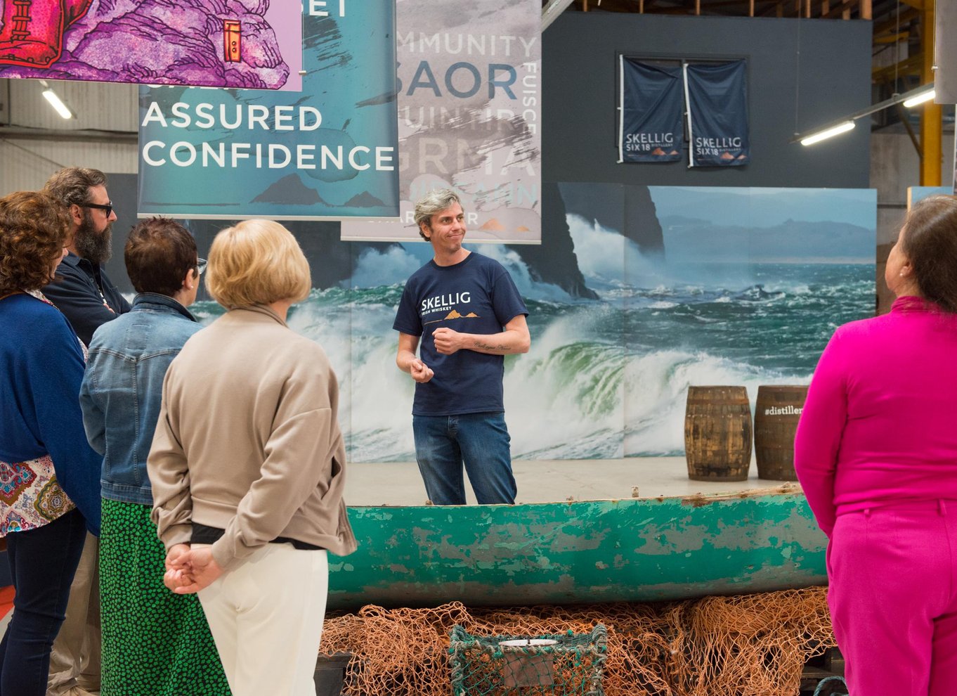 Skellig Six18 Distillery ture og besøgsoplevelser
