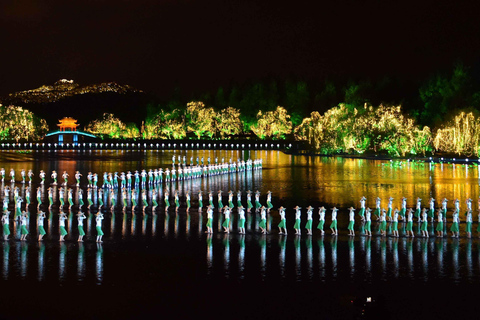 Hangzhou: Impression West Lake Show Bleibende Erinnerungen an HZHangzhou：Rundfahrt Transfer zur beeindruckenden West Lake Show