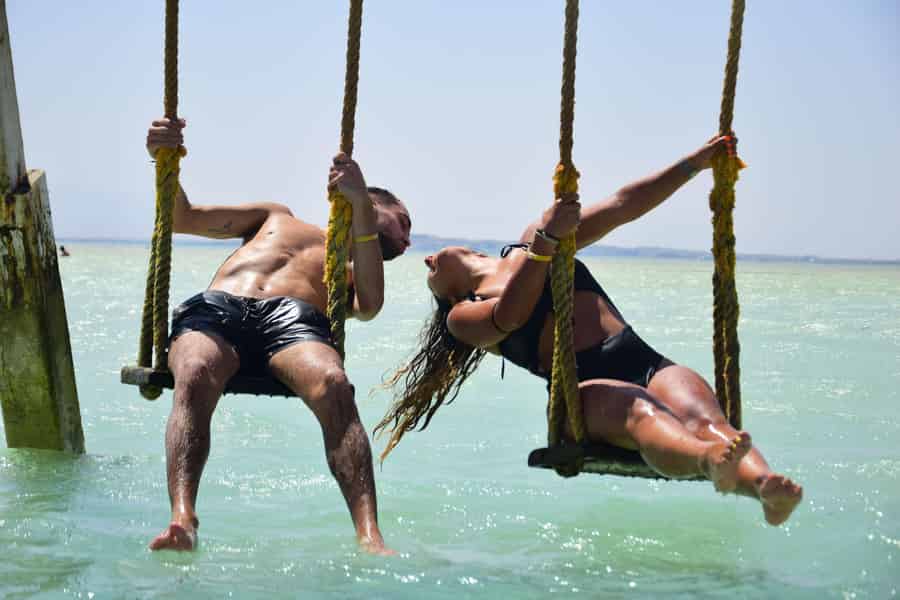 Hurghada: Orange Bay Island Bootsfahrt mit Frühstück und Mittagessen. Foto: GetYourGuide