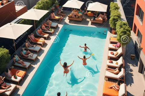 Botswana: Rooftop Dinner & Watching Hunting Birds in Ocean