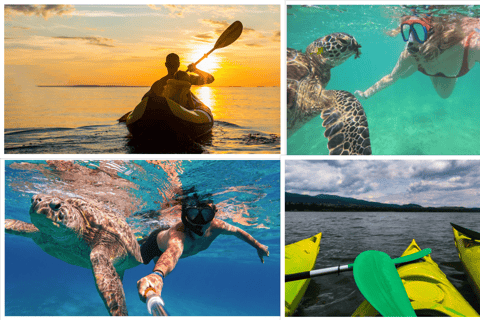 Mirissa: Sea Turtle Snorkeling & River Kayaking Combo Tour