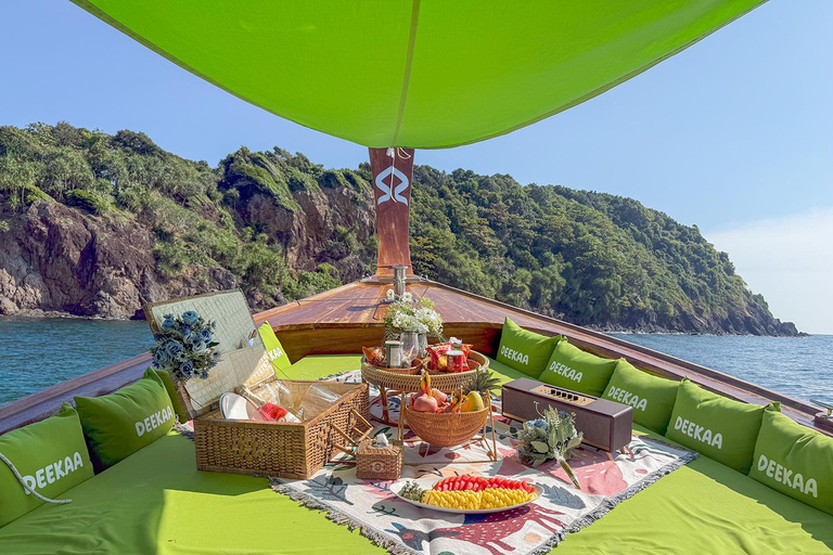 Phuket : Excursion d&#039;une journée en bateau privé de luxe à longue queue