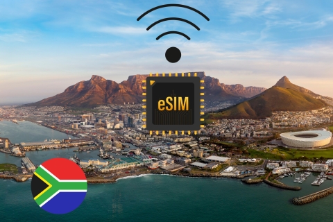 eSIM Südafrika : Internet-Datenplan 4G/5GSüdafrika 10GB 30Tage