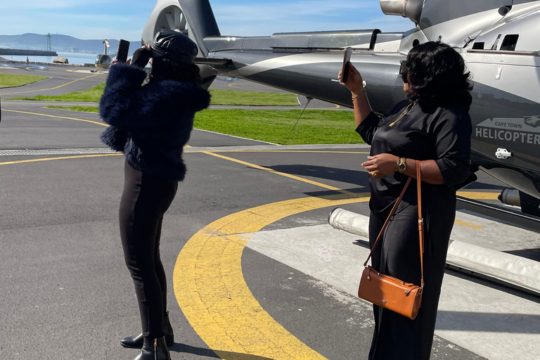 Le Cap : visite en hélicoptère (prise en charge à l&#039;hôtel)