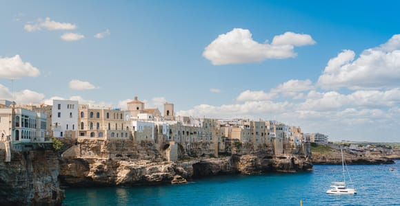Polignano in a Day: Street Food, Tuk-Tuk & Sea Caves Tour