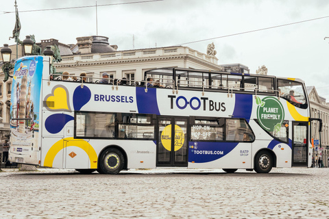 Brussels: Hop-On Hop-Off Bus Tour and Ferris Wheel Combo 2-DAY PASS
