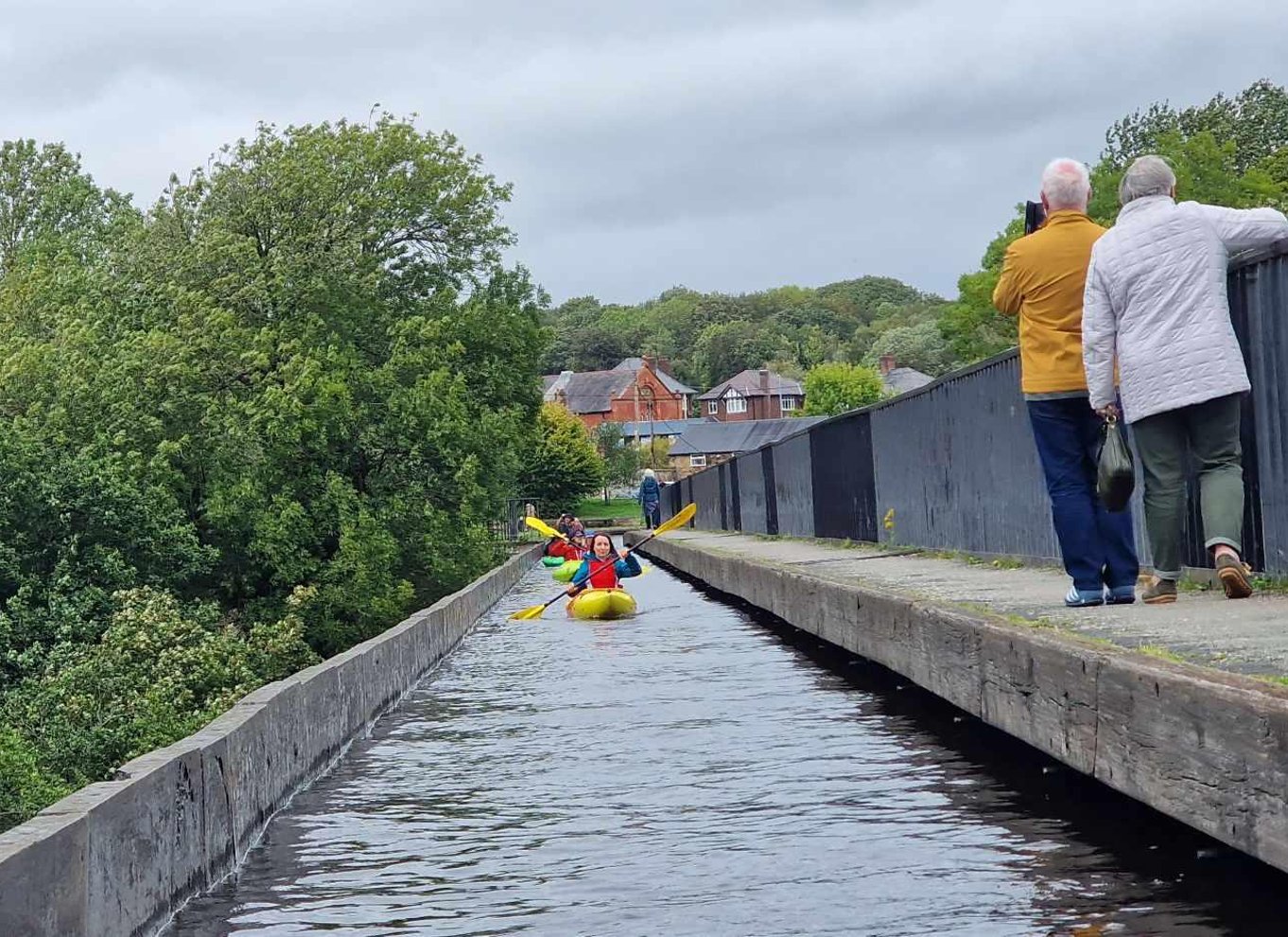 Llangollen: Akvædukt-kajak eller kanotur