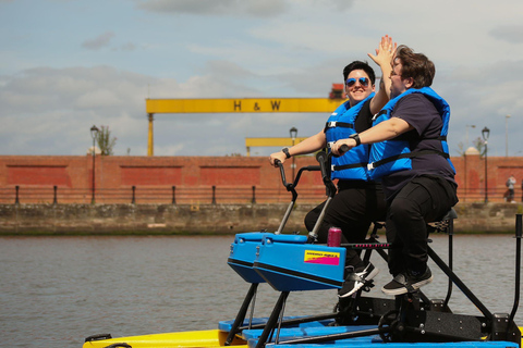 Belfast: Fluss Lagan Hydrobike TourBelfast Hydrobike Tour