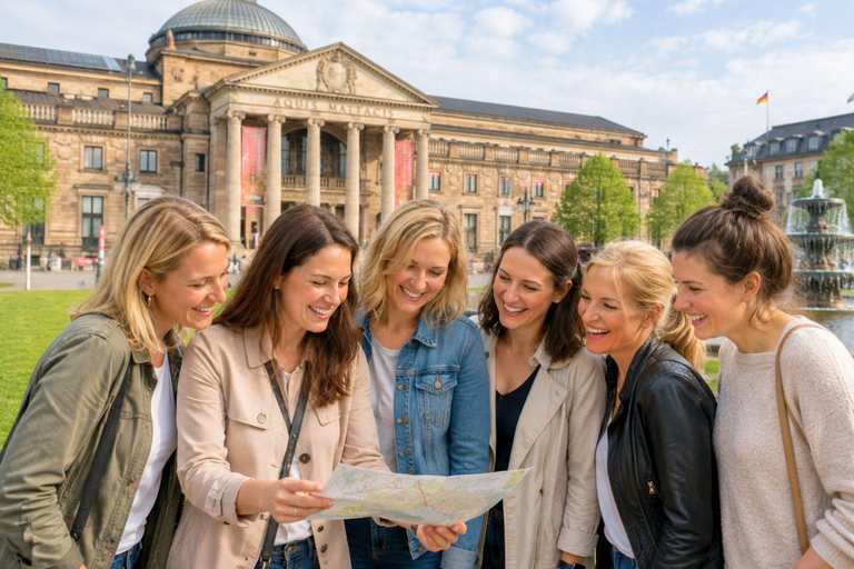 Wiesbaden Puzzle Tour: Outdoor Escape Game with Puzzle Backpack