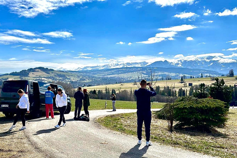 De Cracóvia: Viagem de 1 dia a Zakopane e Banhos TermaisExcursão em grupo sem serviço de busca no hotel