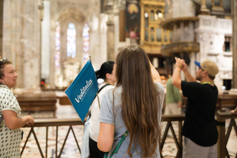 Milan Duomo Combo: Skip-the-Line Guided Tour & Rooftop Lift Spanish Speaking Option