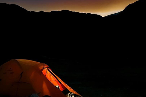From Huaraz: 5-Day Huayhuash Trek with Camping and Meals