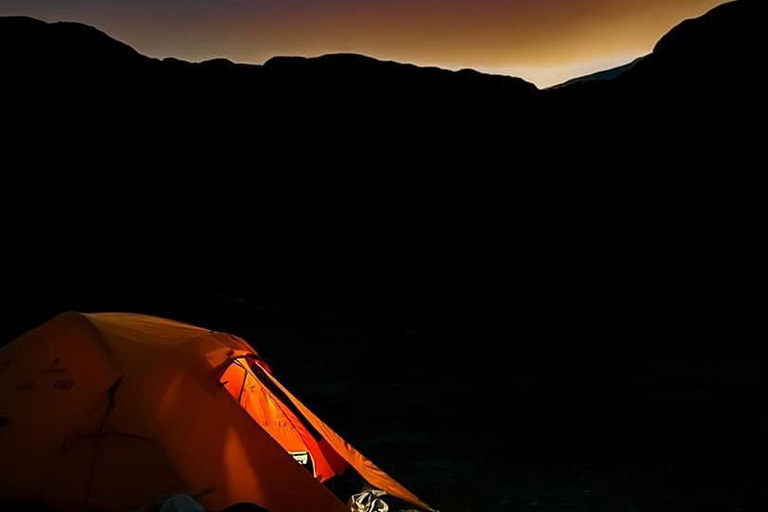 From Huaraz: 5-Day Huayhuash Trek with Camping and Meals