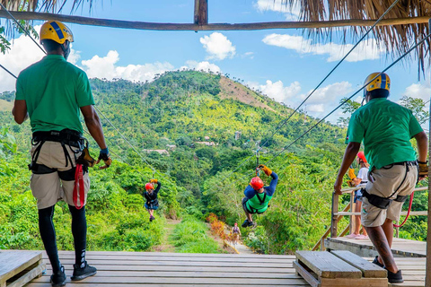 Punta Cana Adrenaline Half Day Tour Zip Line