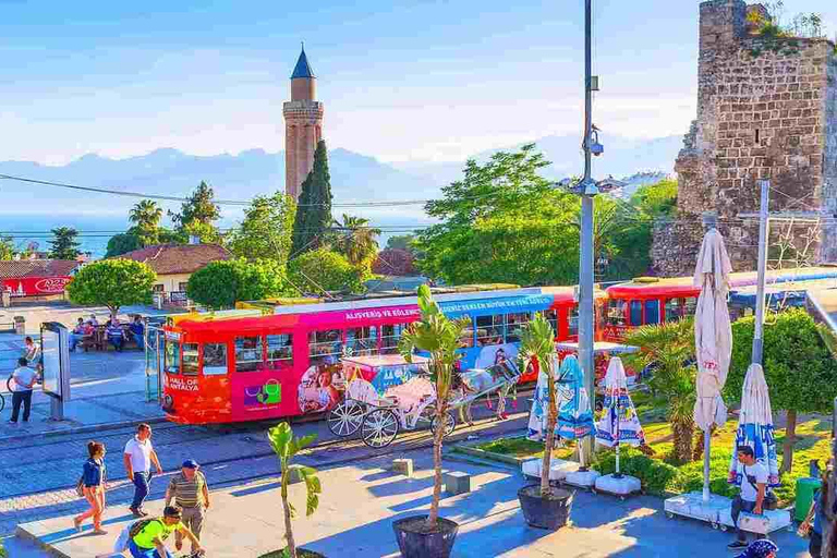 Antalya: Luxury Old City Tour w/ Waterfall, Boat, Cable Car Luxury Old City Tour with Waterfall and Boat Ride