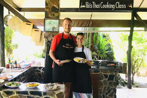 Khao Lak : Cours de cuisine d'une demi-journée et chasse aux ingrédients