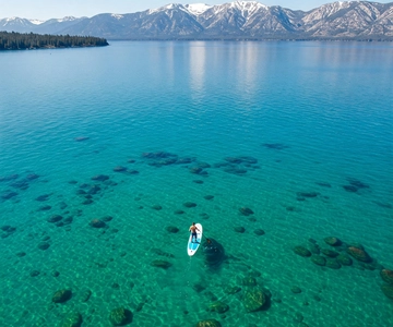 Lake Tahoe: Stand-Up-Paddleboard-Verleih im Camp Richardson