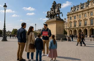 Paris: Louvre Private Family Tour für Kinder + Reservierter Eintritt