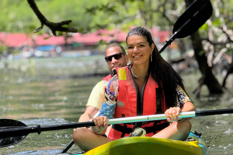 Langkawi: Kajakpaddling i mangrove med Farly