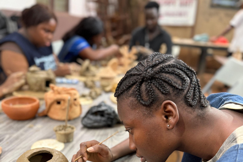 Accra: Pottery Making Workshop with Local Artists
