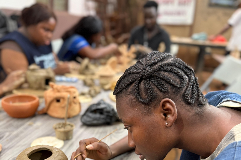 Accra: Pottery Making Workshop with Local Artists