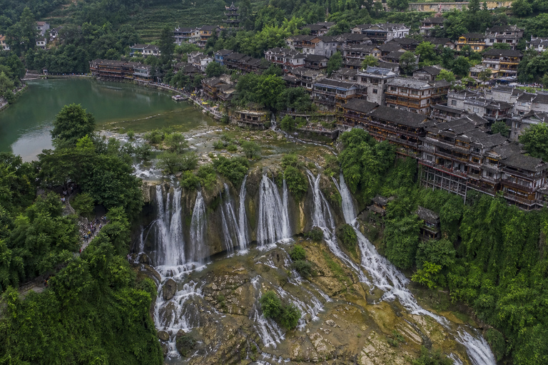 Furong Ancient Town: Tickets & Private Transfer Options 3 Days Entry Ticket & Cultural Show