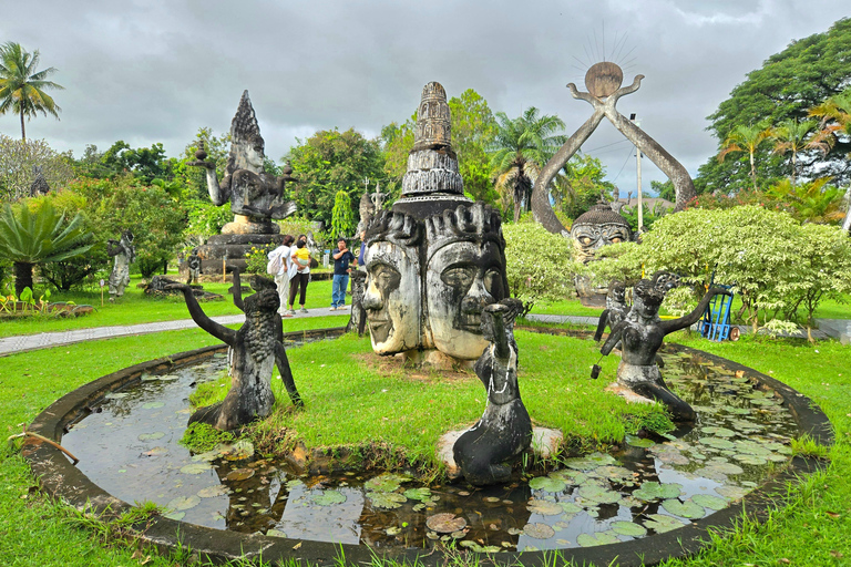 Buddha Park: Guided Tour and Lao Coffee Tasting Experience