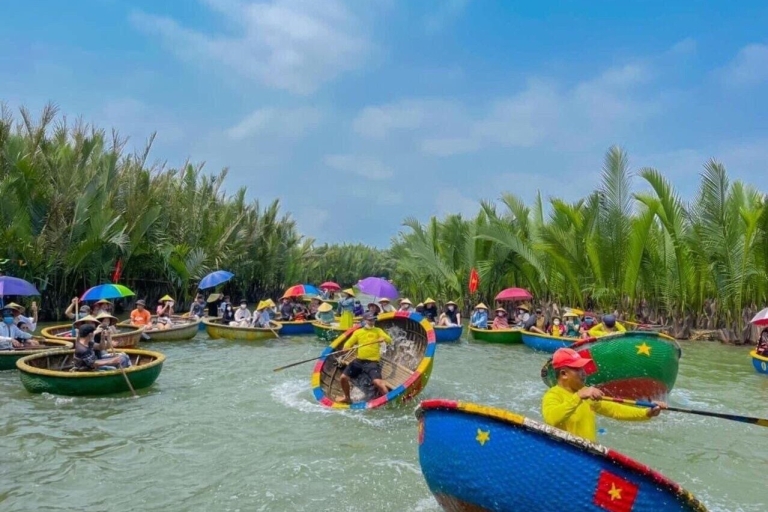 Hoi An : tour en bateau des paniers de bambou, transferts aller-retour inclusTour en bateau sans déjeuner