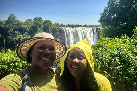 Victoria Falls Tour:Guided Walk with Female Guide
