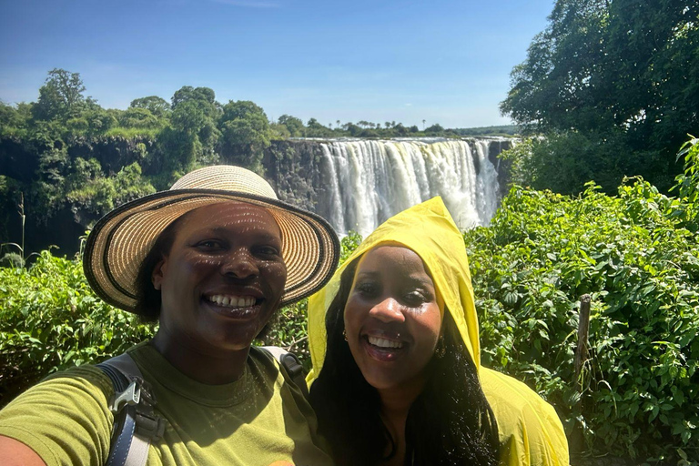 Victoria Falls Tour:Guided Walk with Female Guide