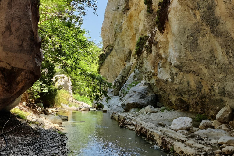 Sarakina Gorge - Aventura de caminhada e natação no sul de Creta