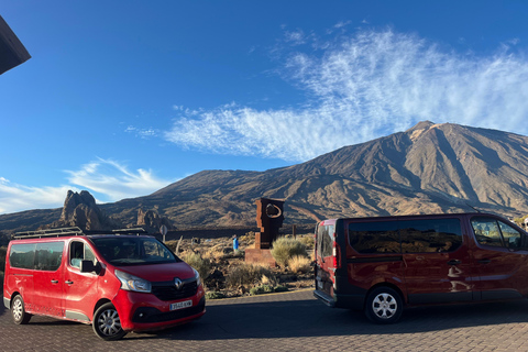 Tenerife : Aventure au coucher du soleil sur le Teide avec pique-nique et observation des étoiles