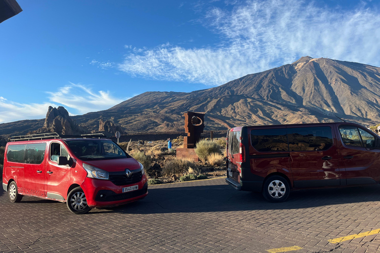 Tenerife : Aventure au coucher du soleil sur le Teide avec pique-nique et observation des étoiles