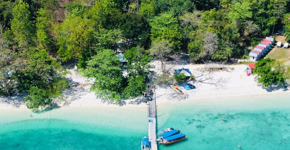 Langkawi Island Hopping Speedboat with BBQ & Fishing Options