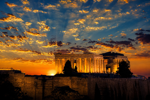 Top-rated Last Access Acropolis & Parthenon Sunset Tour Sunset Tour with Admission Ticket - Spanish