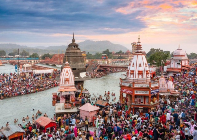 Visit Haridwar Temples & Ghat Half Day Guided Tour from Rishikesh in Haridwar, Uttarakhand, India