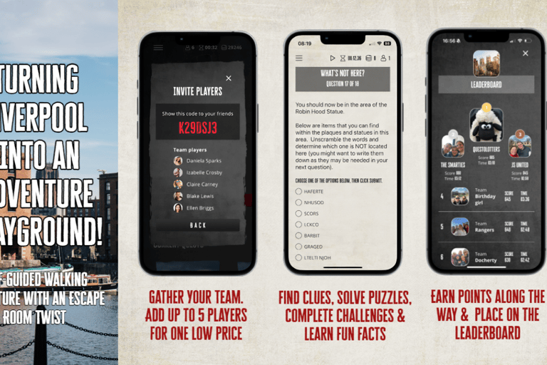 Liverpool: Excursão a pé pela cidade e jogo de exploração