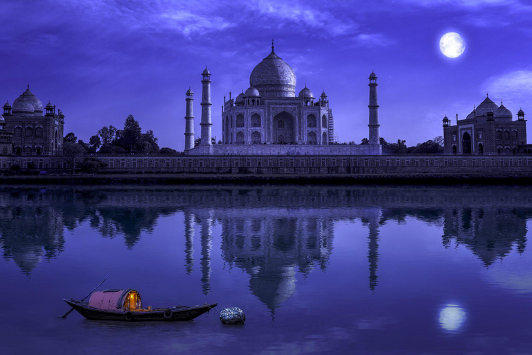 New Delhi: Taj Mahal Sunrise & Sunset & Agra Tour Sunset: Taj Mahal & Agra Tour