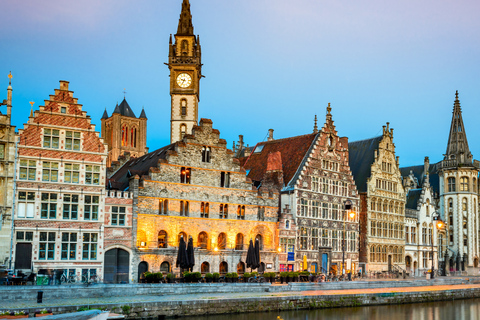 Ghent: Private Guided Tour with Your Mobile Phone Ghent: The Code of the Weavers and Guilds with Physical Kit and Guide
