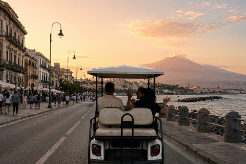 Catania: Private Golf Cart Tour with Food Tasting