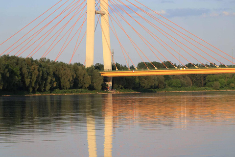 Warszawa: Scenisk Vistula-kryssning med utsikt över landmärken för 18 personer