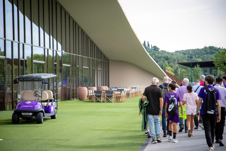 Florence: ACF Fiorentina Viola Park Guided Tour & Drink Tour in English