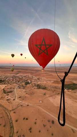 Visit Marrakesh Early Morning 40-Minute Balloon Flight in Marrakech, Maroc