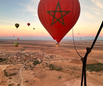 Marrakech: volo in mongolfiera di 40 minuti al mattino presto
