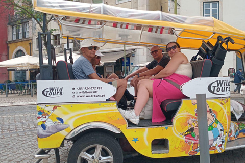 Tour privati di Lisbona in tuk-tuk 100% elettricitour privati di Lisbona in tuk-tuk 100% elettrici