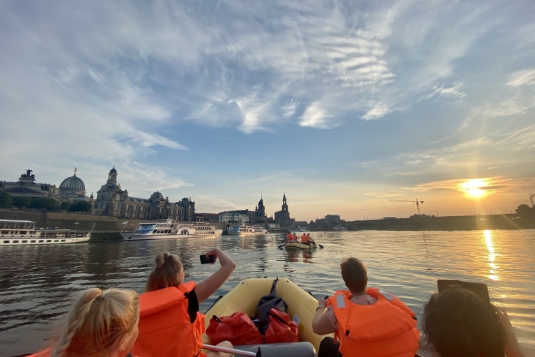 Dresden: Inflatable Boat Tour to the Wine-Town of Radebeul Dresden: Inflatable Boat Tour to the wine-town of Radebeul