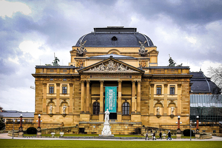 Wiesbaden: Passeio expresso com um localWiesbaden: 90 minutos a pé com um local